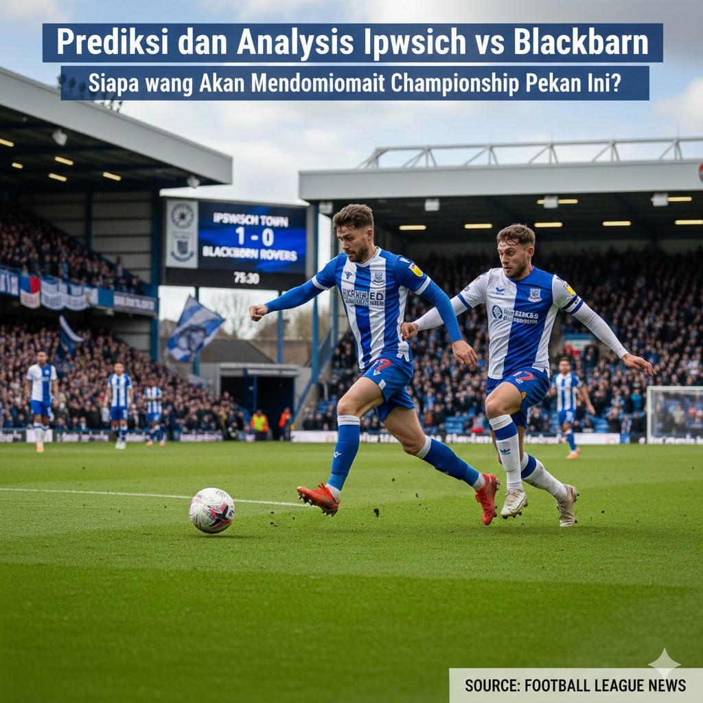 Prediksi dan Analisis Ipswich vs Blackburn