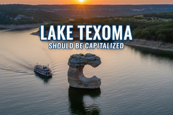 lake texoma should be capitalized
