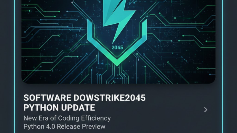 software dowsstrike2045 python update