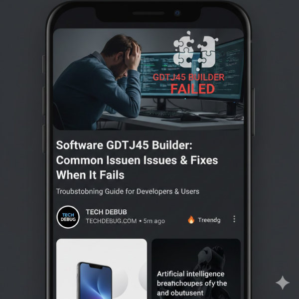 software gdtj45 builder does not work
