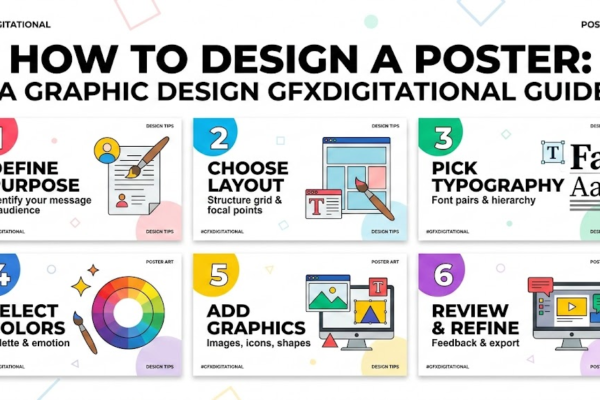 how to design a poster graphic design gfxdigitational
